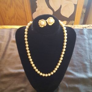 Monet Vintage Necklace & Earrings